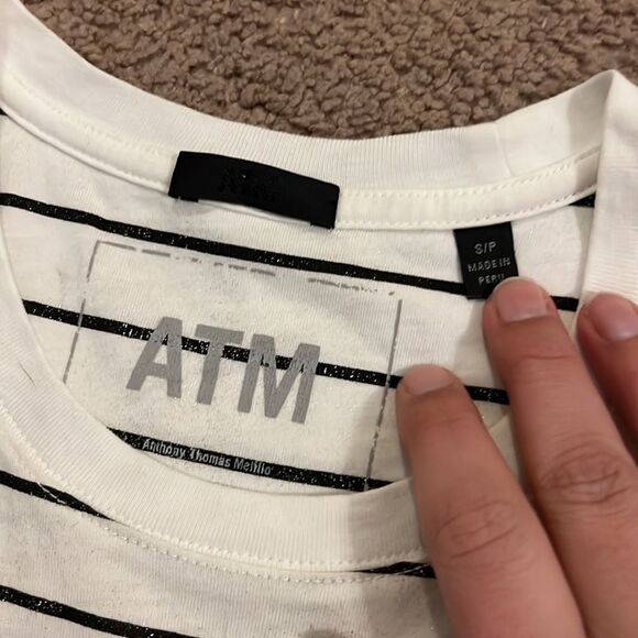 ATM small glitter stripe dress - Picture 8 of 8